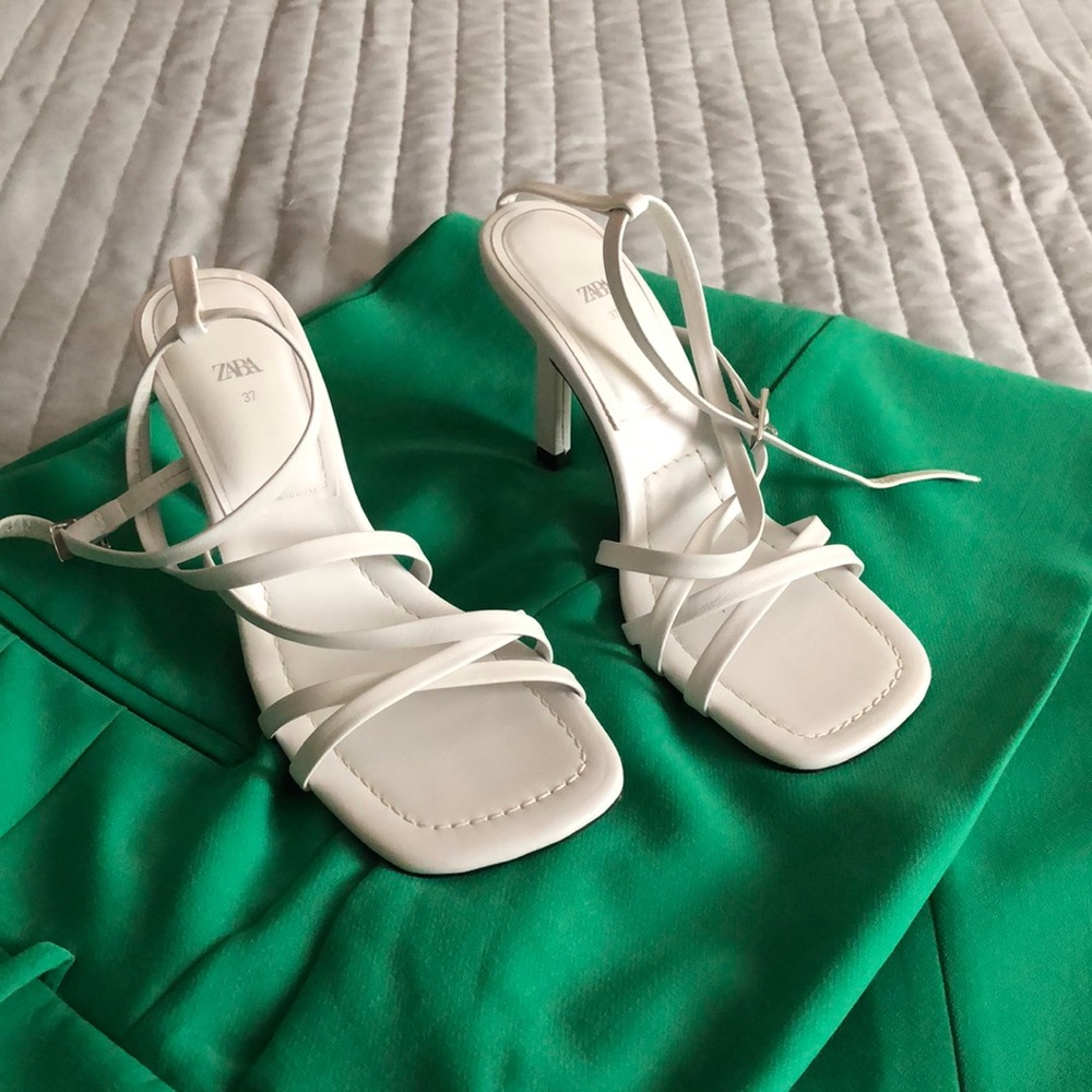 Zara leather sandals